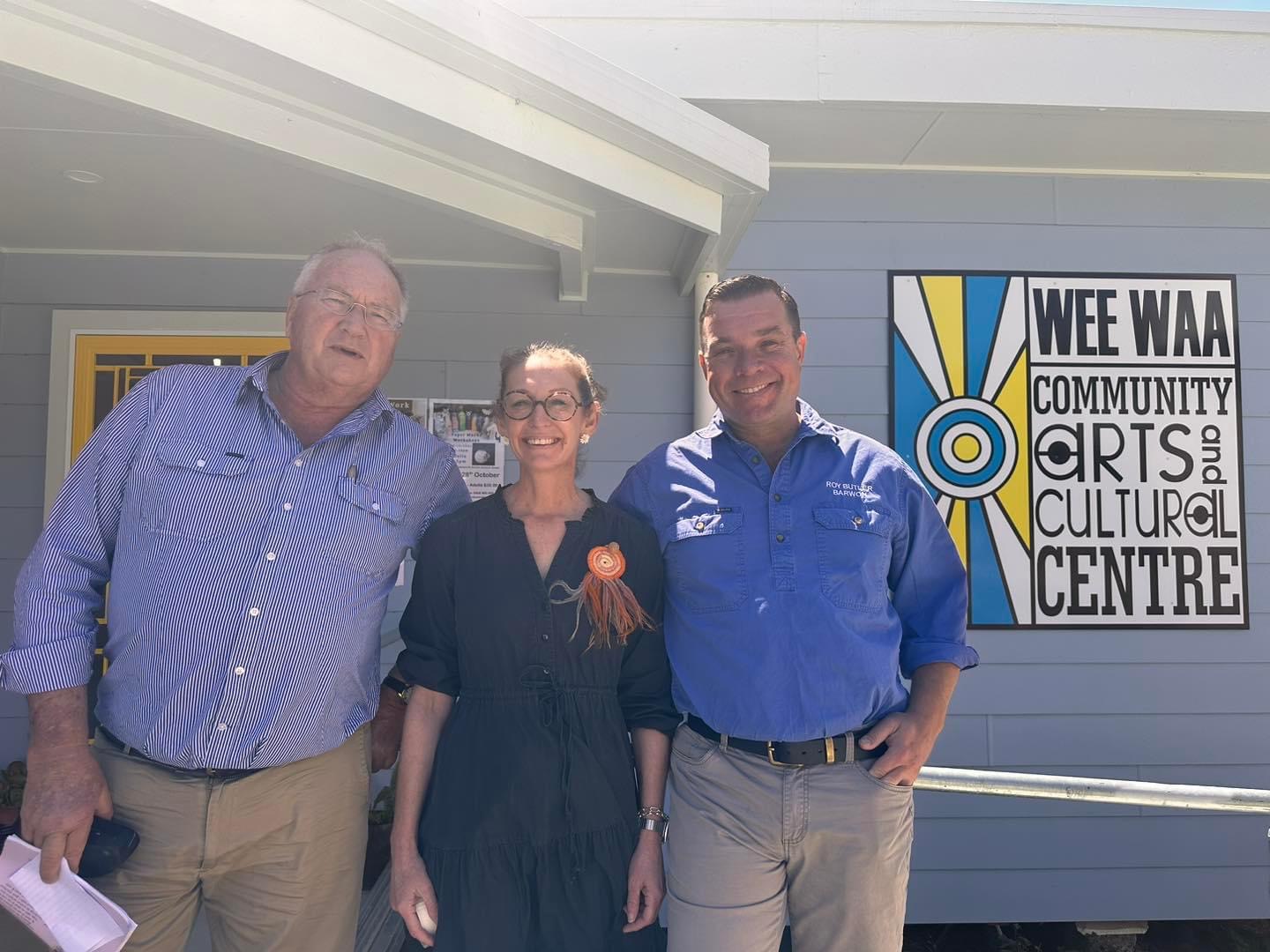 Butler backs campaign to save Wee Waa arts hub