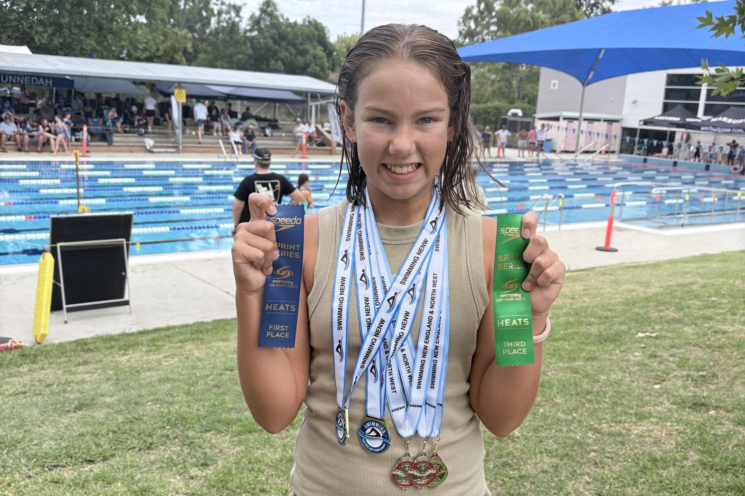 Narrabri Stingray stars at Swimming New England and North West’s two-day event in Muswellbrook