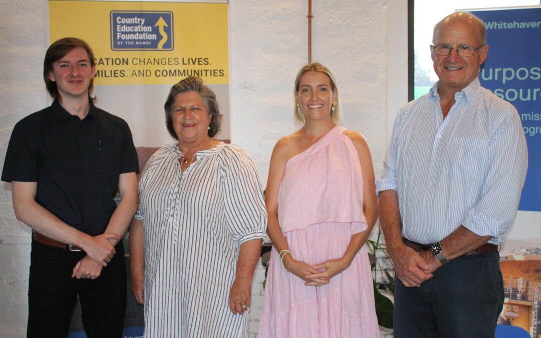 Having Country Education Foundation behind you makes real difference: Jesse Weekes