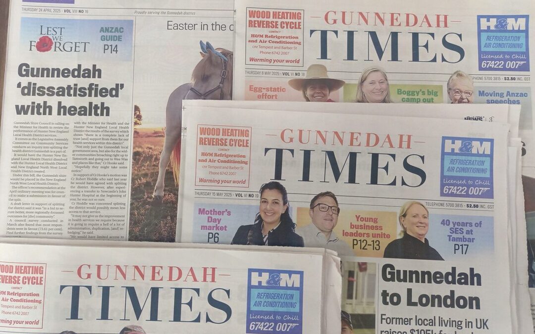 Chaffey acknowledges importance of regional newspapers in parliament