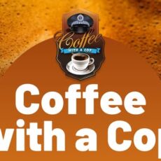 Coffee with a cop at The Crossing Theatre