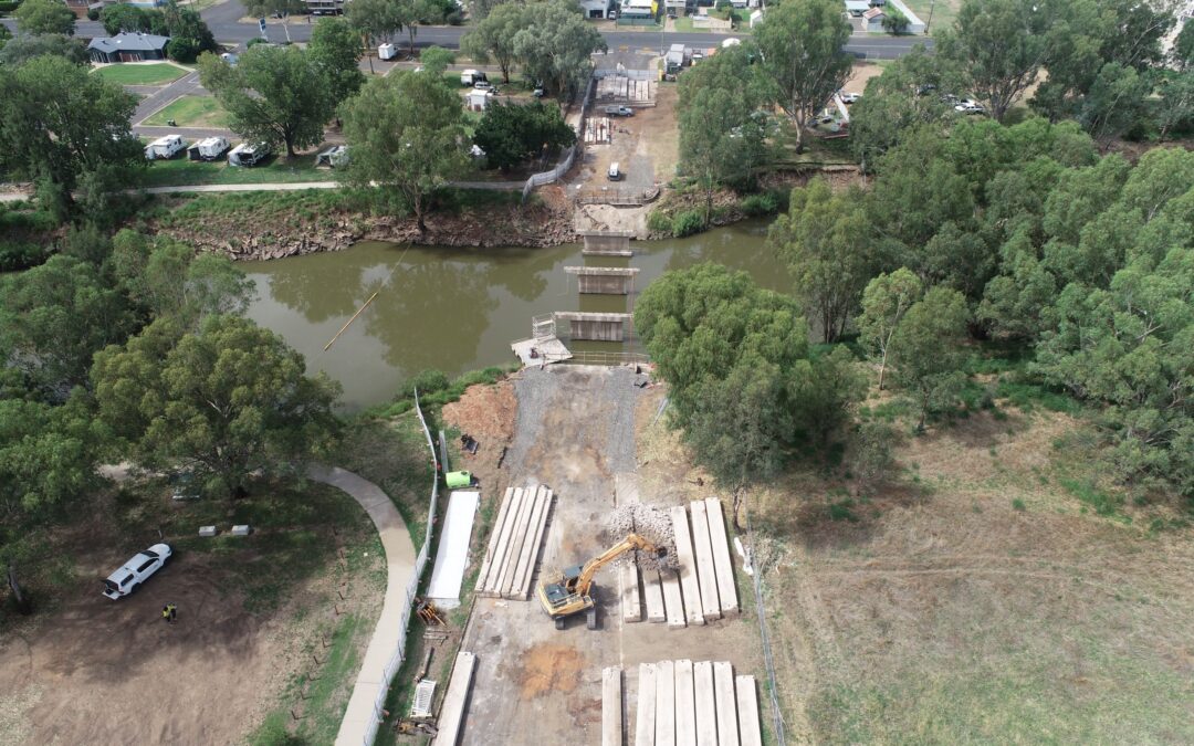 Bridge deck removed, upgrade in next phase