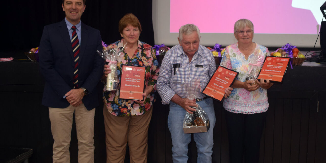 Vince Larkin, Sharala Ramsey  honoured as Seniors of the Year