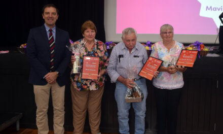 Vince Larkin, Sharala Ramsey  honoured as Seniors of the Year