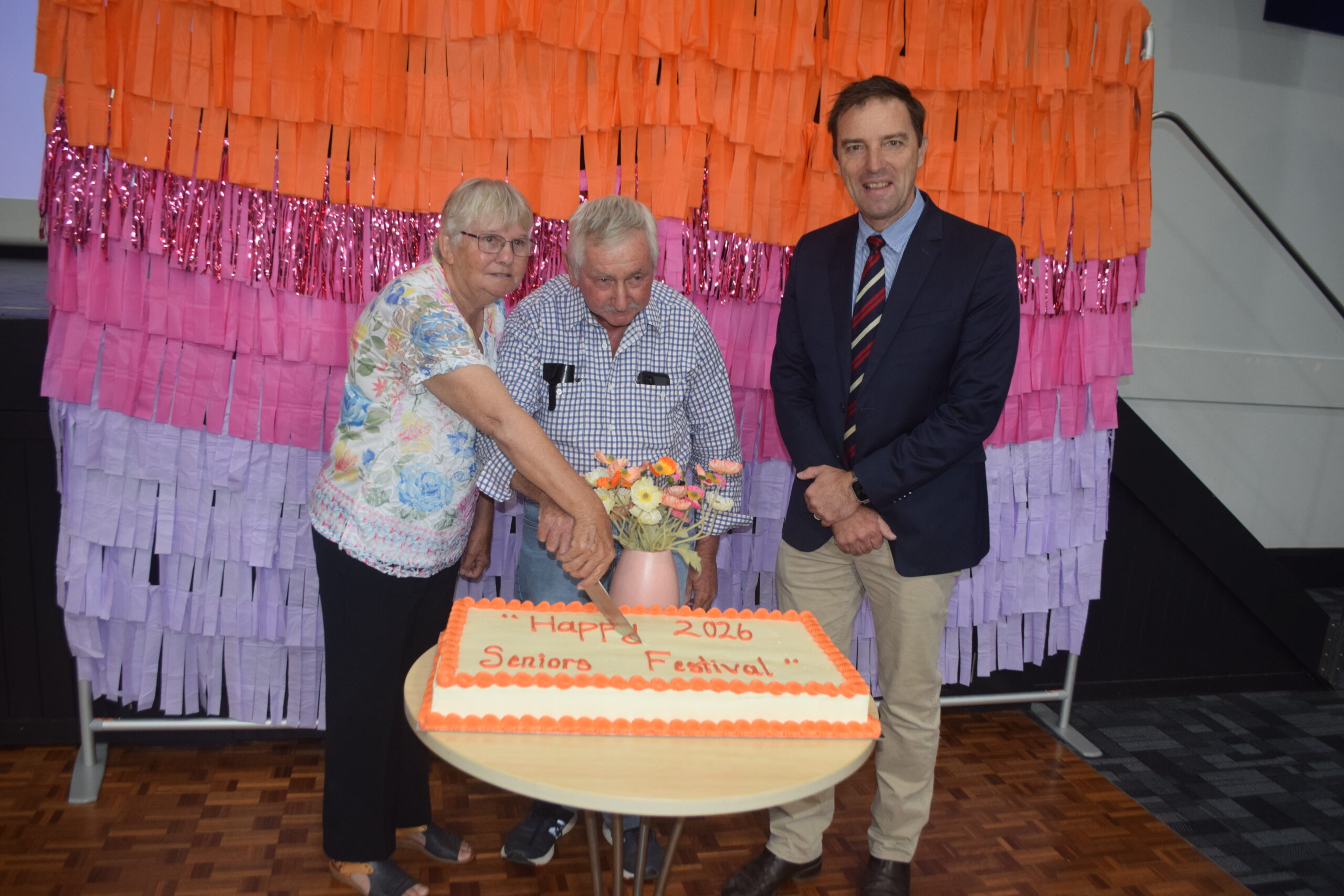 Vince Larkin, Sharala Ramsey honoured as Seniors of the Year
