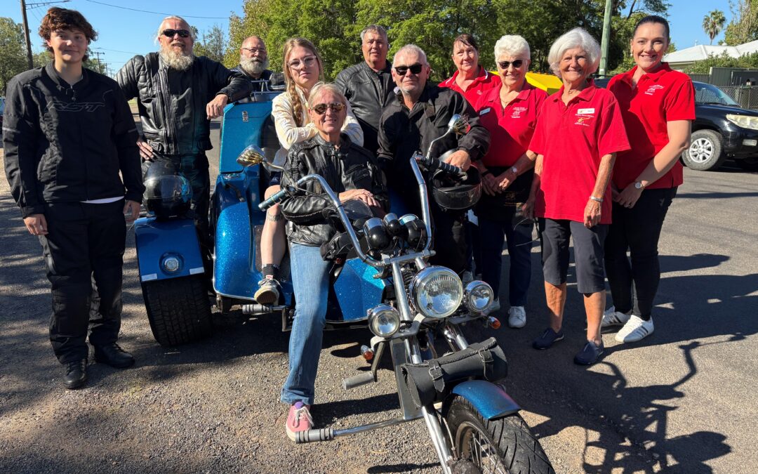Riders support rescue helicopter service