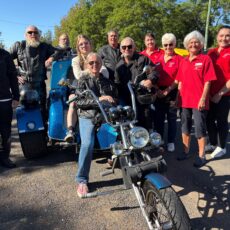 Riders support rescue helicopter service