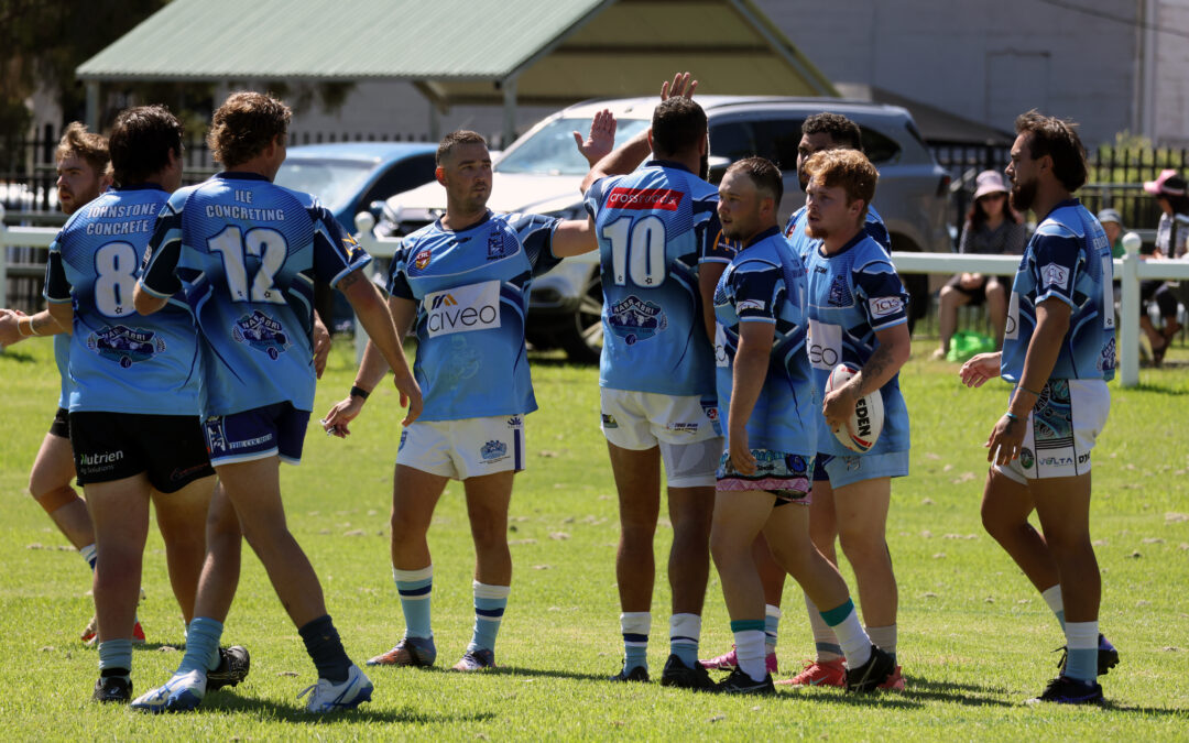 BLUES ARE BACK: Narrabri Rugby League Football Club first grade side wins trial match at Collins Park