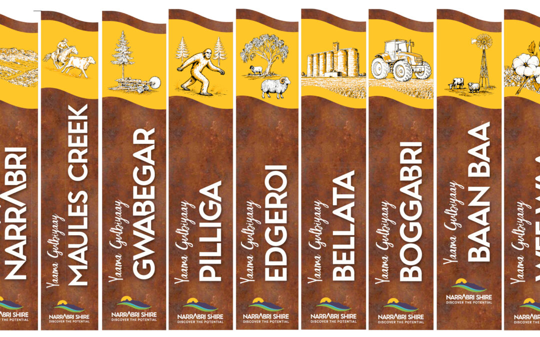 Concepts for new town, village  signs now on public exhibition