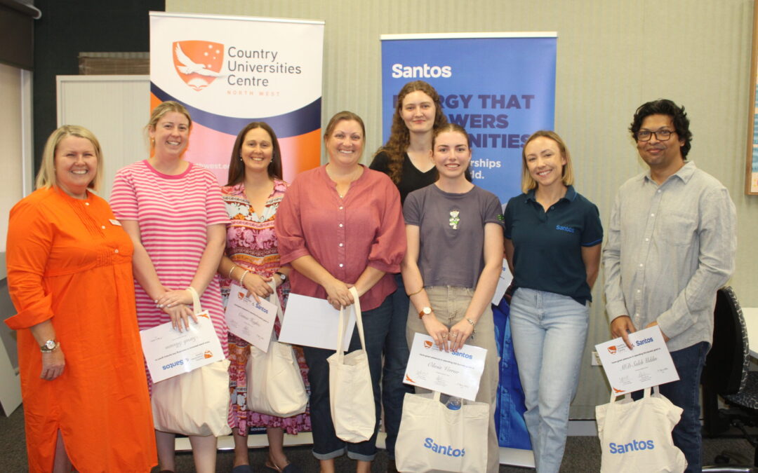 Bursaries awarded from Santos, CUC partnership