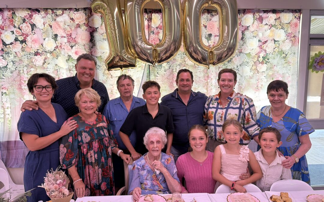 100th birthday celebration for Myra Smith