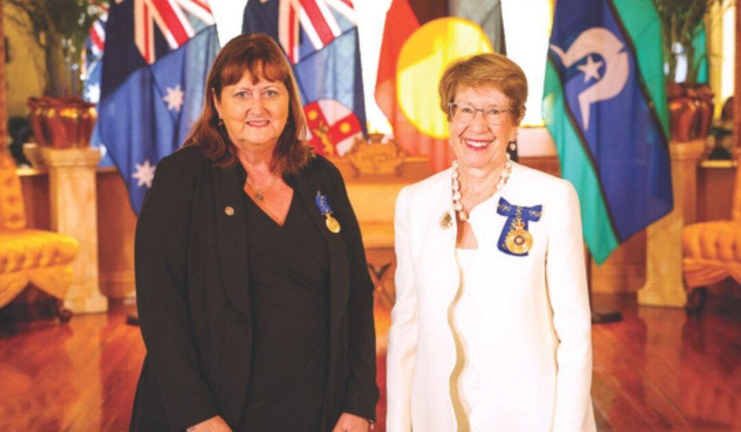 Tricia Hadley presented with Order of Australia Medal
