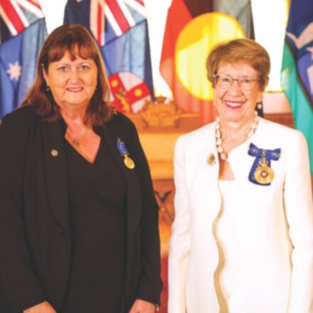 Tricia Hadley presented with Order of Australia Medal