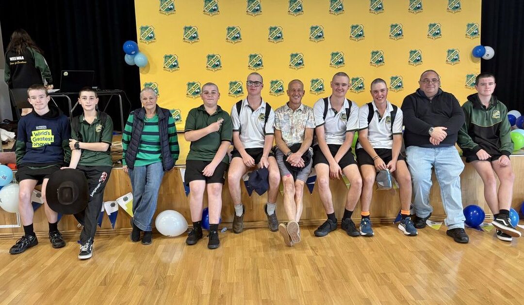 Levee Legends team take on   World’s Greatest Shave