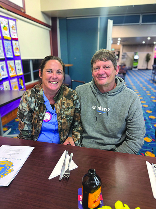 Ann Conomos and Mick Mayes.