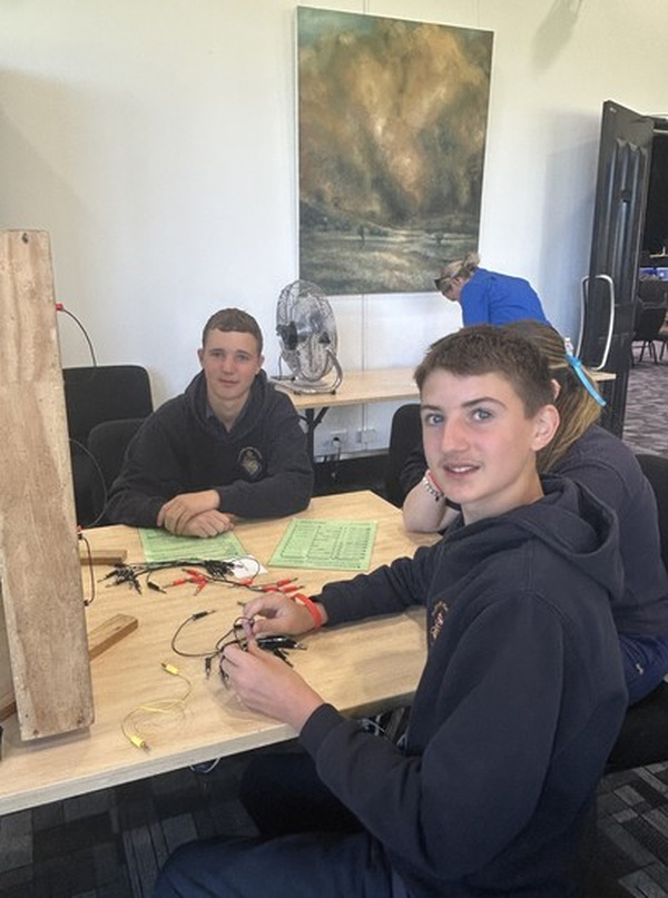 Narrabri High School's strong track record at the National Science and Engineering Challenge has continued, with NHS's impressive performance earning students the title of North West Champions and a place at the NSW State Final in Newcastle. Blake Herden, Eli Clark, Dom Calsina and Bruce Rex.