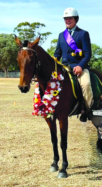 Max rides to supreme success