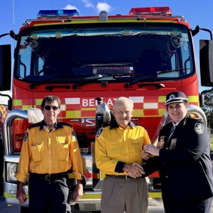New RFS fleet blessed at precinct unveiling
