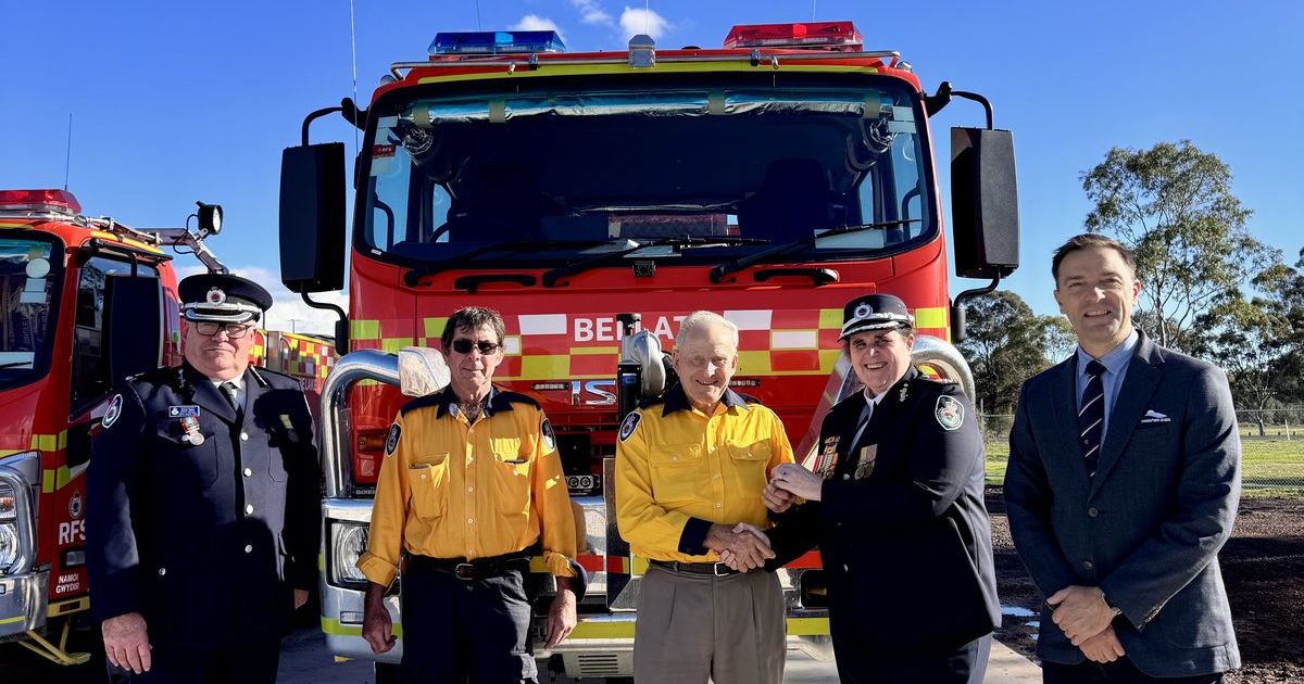 New RFS fleet blessed at precinct unveiling