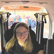 Rotary van donation
