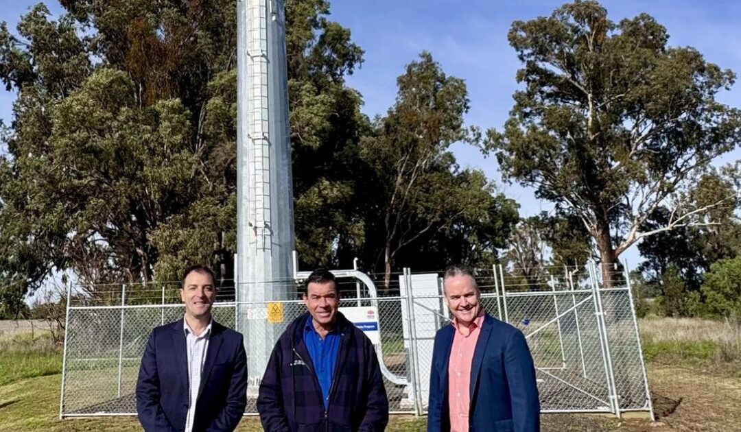 New nbn fixed wireless tower live in the Narrabri region