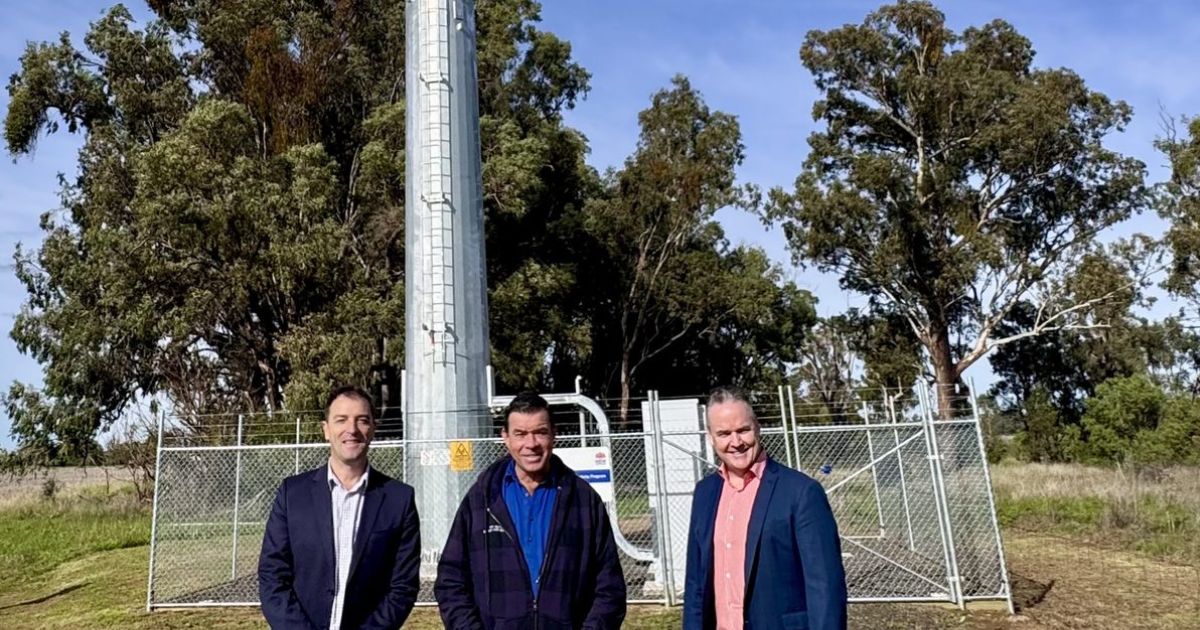 New nbn fixed wireless tower live in the Narrabri region