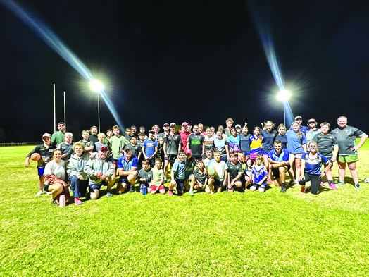 Narrabri Touch draws big crowd at Wee Waa gala night