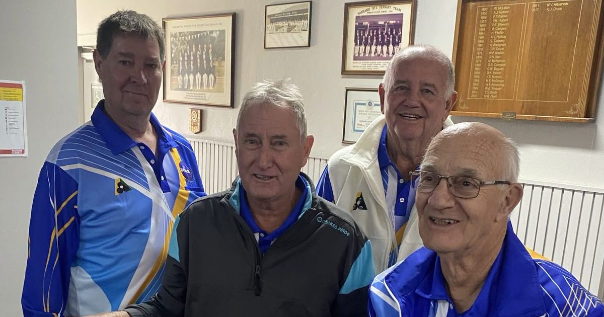 Men’s fours champions crowned