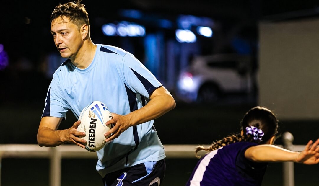 All the action from the touch grand final