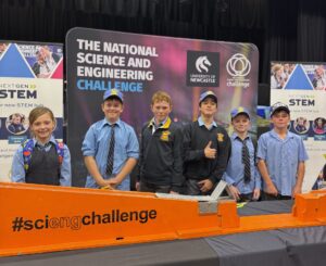 St Joseph's Primary School, Wee Waa, students Blaikley H., Harry S., Henry W., Hemi H., Toby D. and Wylie C.