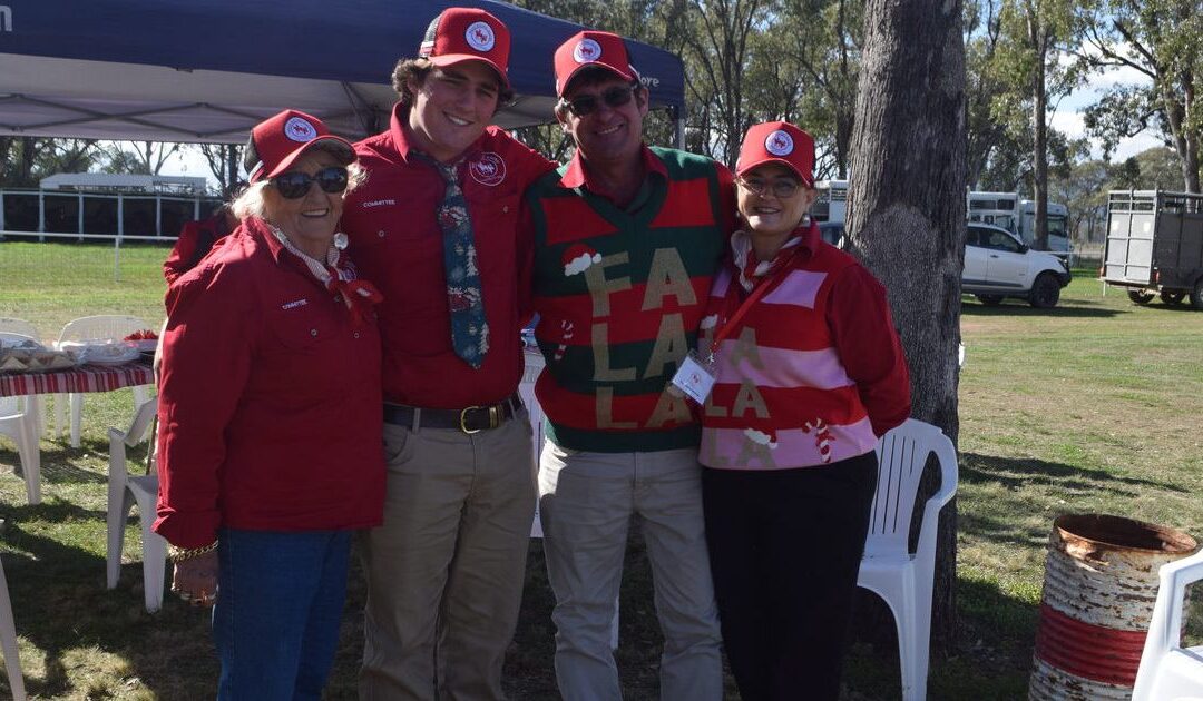 Cracking Christmas in July theme at Wean Picnic Races
