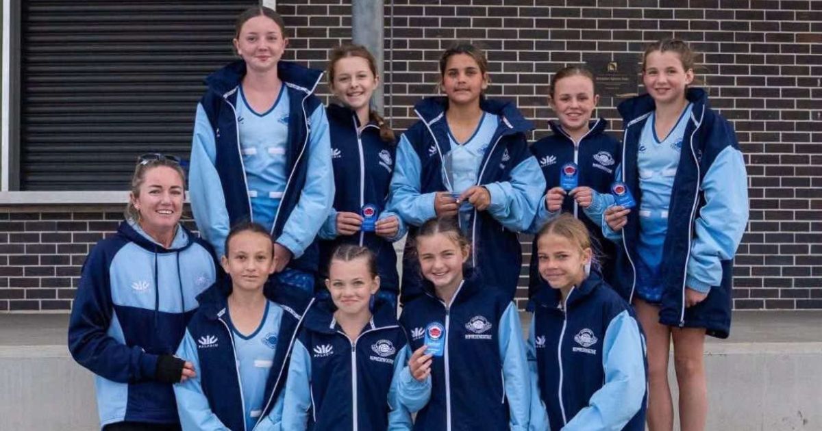 Narrabri Netball under-12s make history