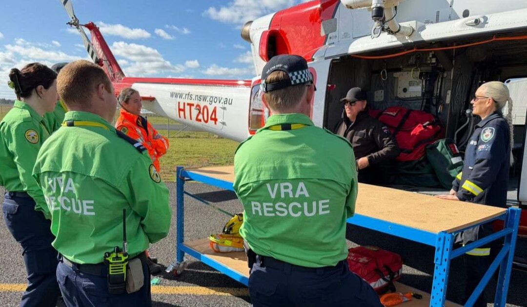 Aerial rescue trial to strengthen emergency response in western NSW