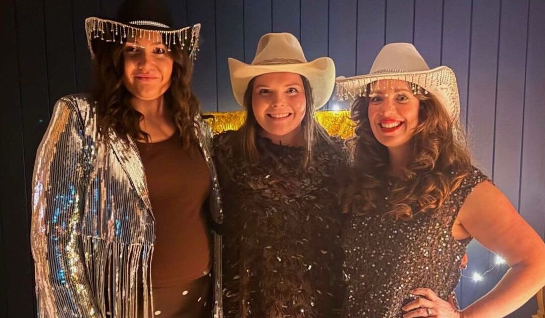 Yee-haw! Cowboy meets sequins at Glitter Ranch cocktail party