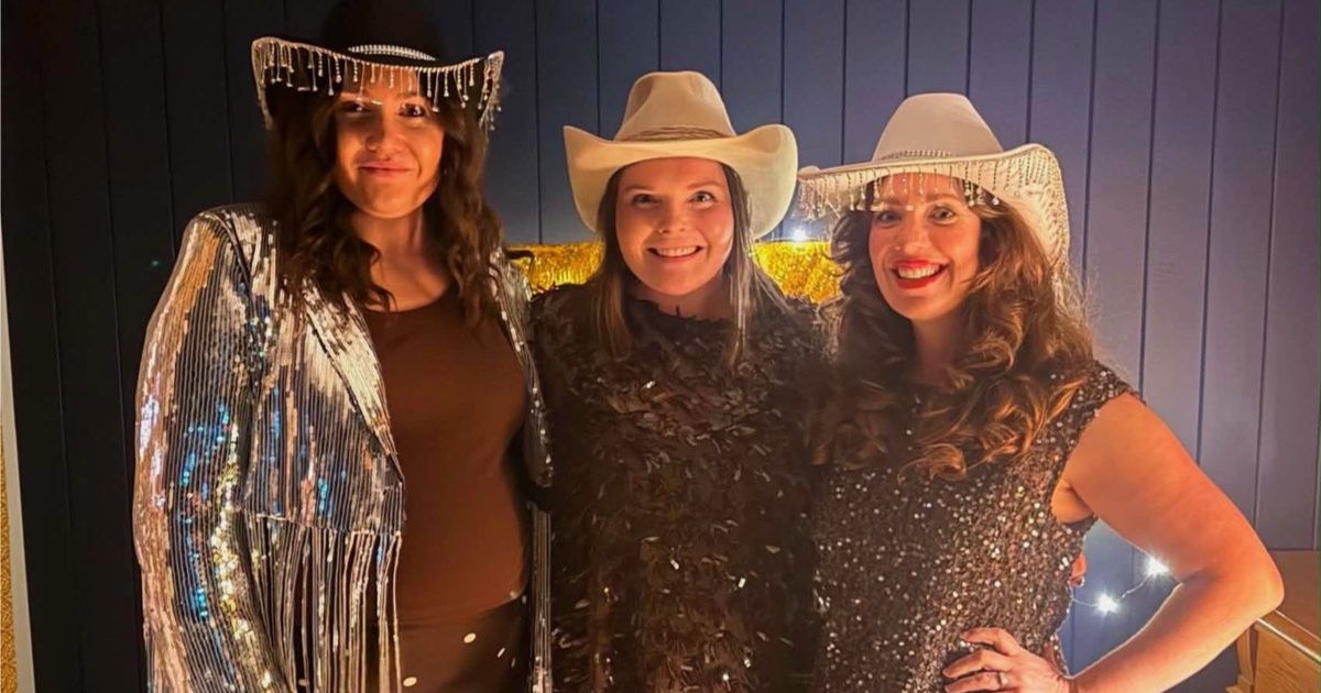 Yee-haw! Cowboy meets sequins at Glitter Ranch cocktail party