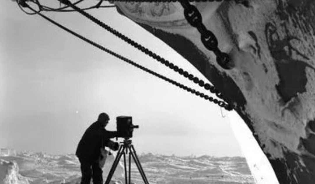 Ernest Shackleton’s journey captured on camera