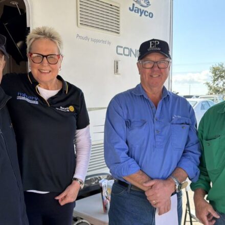 Almost 130 checks at health van’s visit