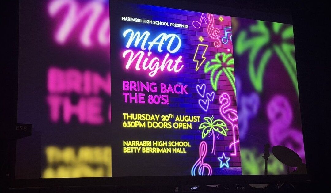MAD Night a stellar success, turning the clock back to the 1980s