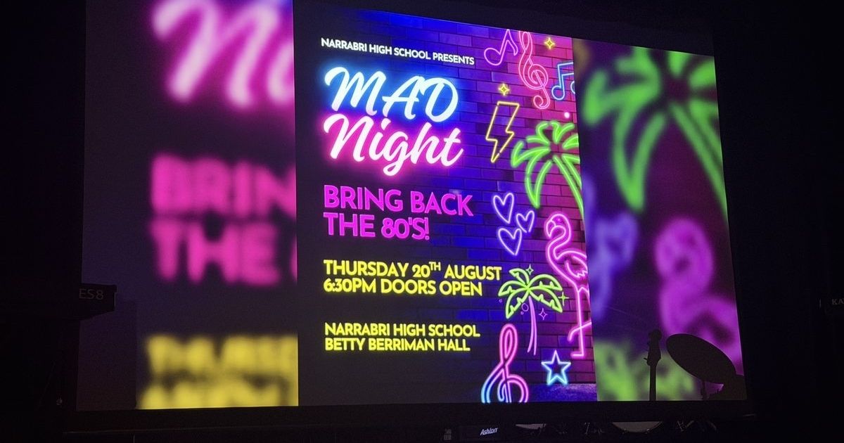 MAD Night a stellar success, turning the clock back to the 1980s