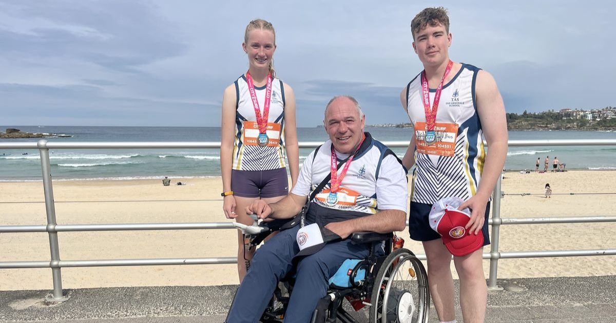 Narrabri students tackle City to Surf