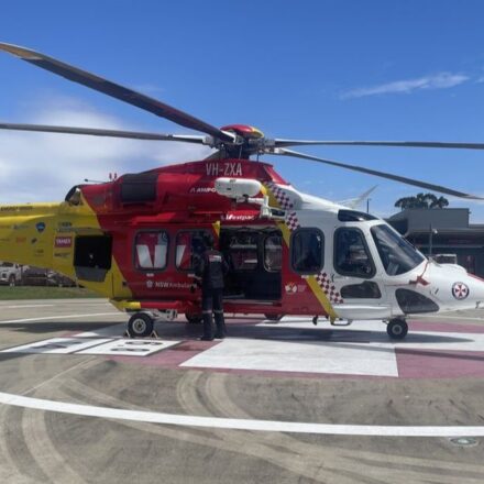 Rescue choppersent to Narrabri
