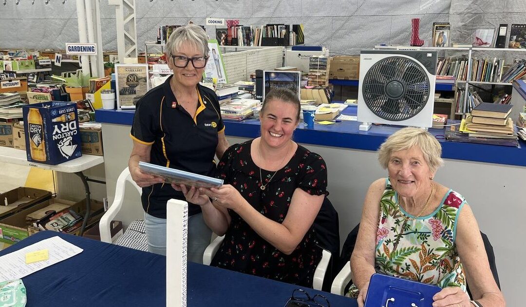 Rotary book sale raising vital funds towards new hospital SOZO machine