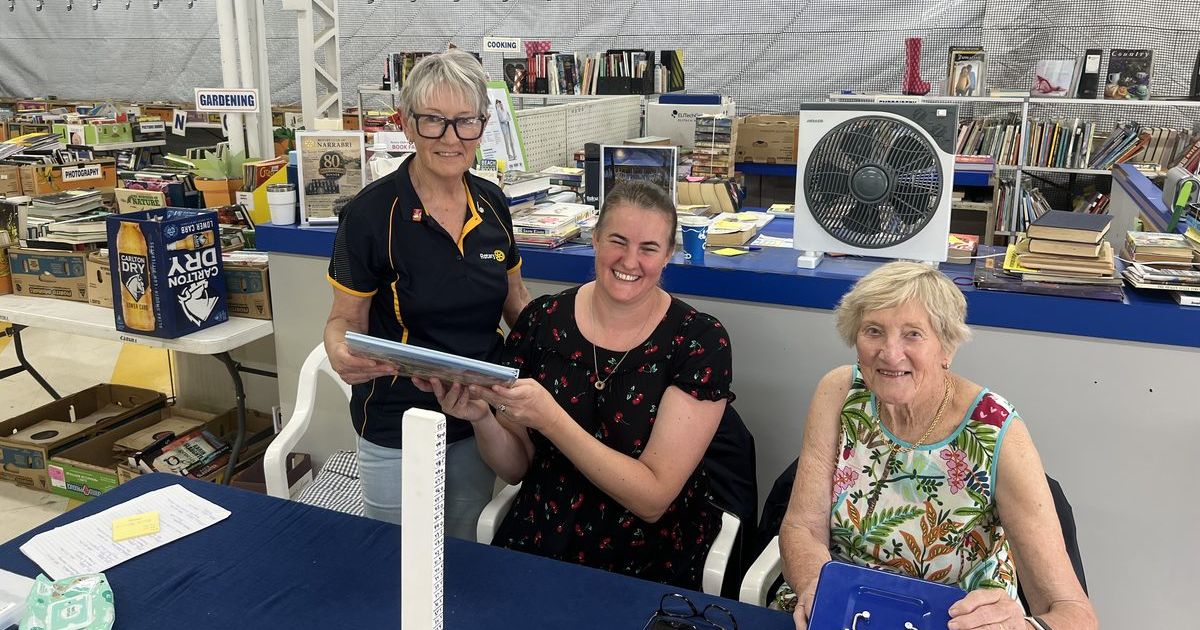 Rotary book sale raising vital funds towards new hospital SOZO machine