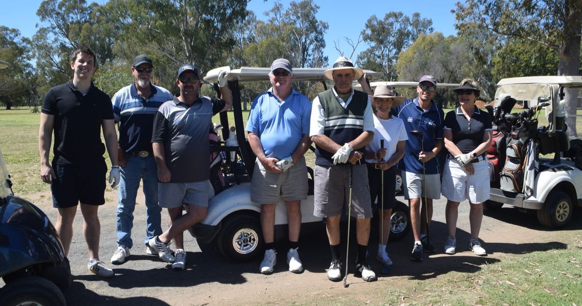 Golfers tee off for rescue helicopter at Narrabri golf day