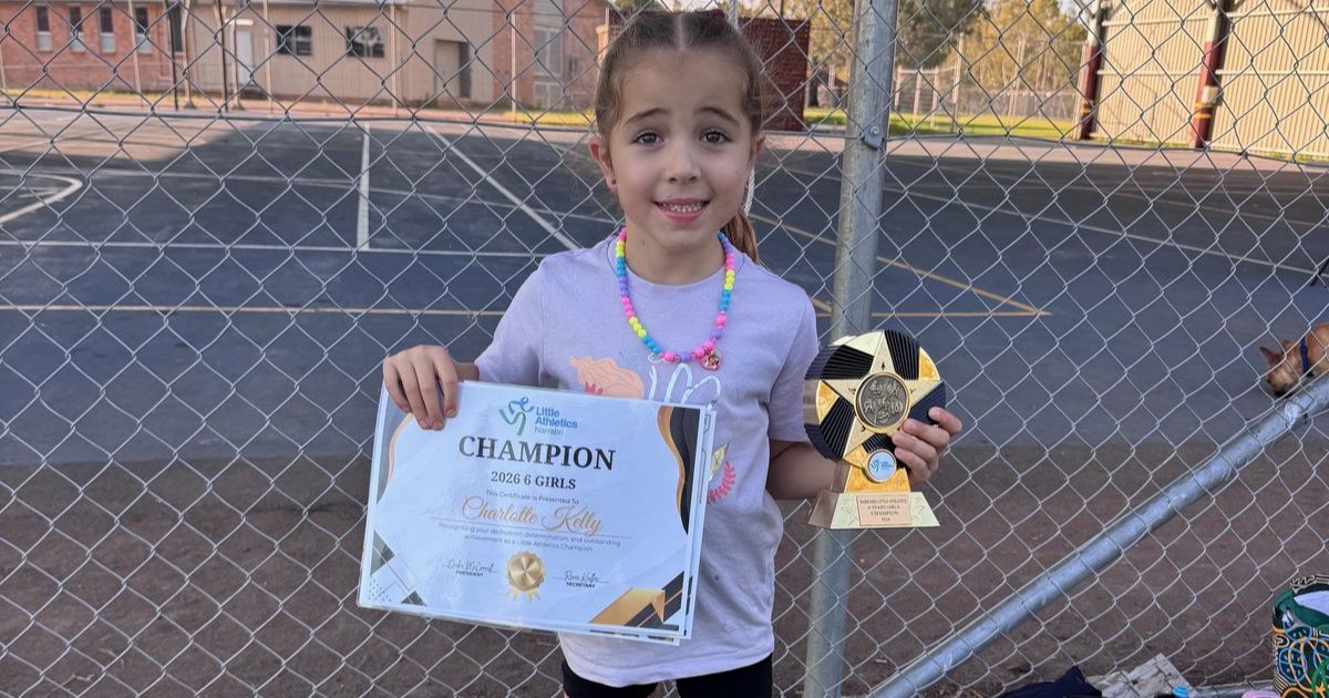 Little Athletics celebrates with presentation ceremony